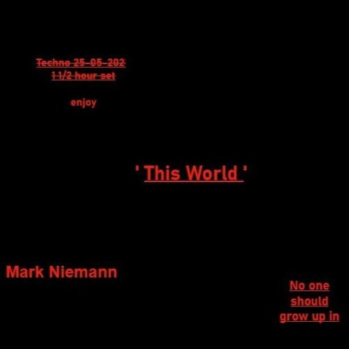 Mark Niemann This World