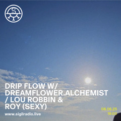 drip flow w/ dreamflower.alchemist / Lou Robbin & roy (sexy) - June 2025 - Sigil Radio