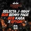 Selecta J-Man B2B Benny Page B2B Kara W/Spyda- DnB Allstars at Here 2022- Live from London (DJ SET) DJ mix artwork - Electronic music tracklist cover image
