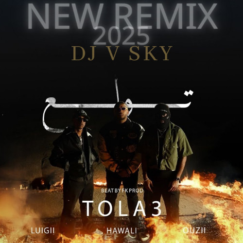 REMIX  - OUZII X LUIGII X HAWALI - تووولع [Dj V SKY]2025