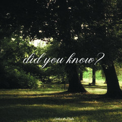 did you know?