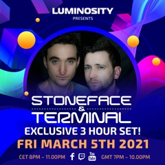 Luminosity presents: Stoneface & Terminal exclusive 3,5 hour liveset