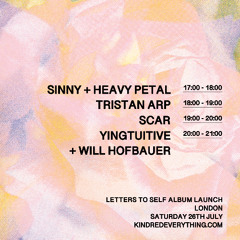 YINGTUITIVE + WILL HOFBAUER // LETTERS TO SELF ALBUM LAUNCH