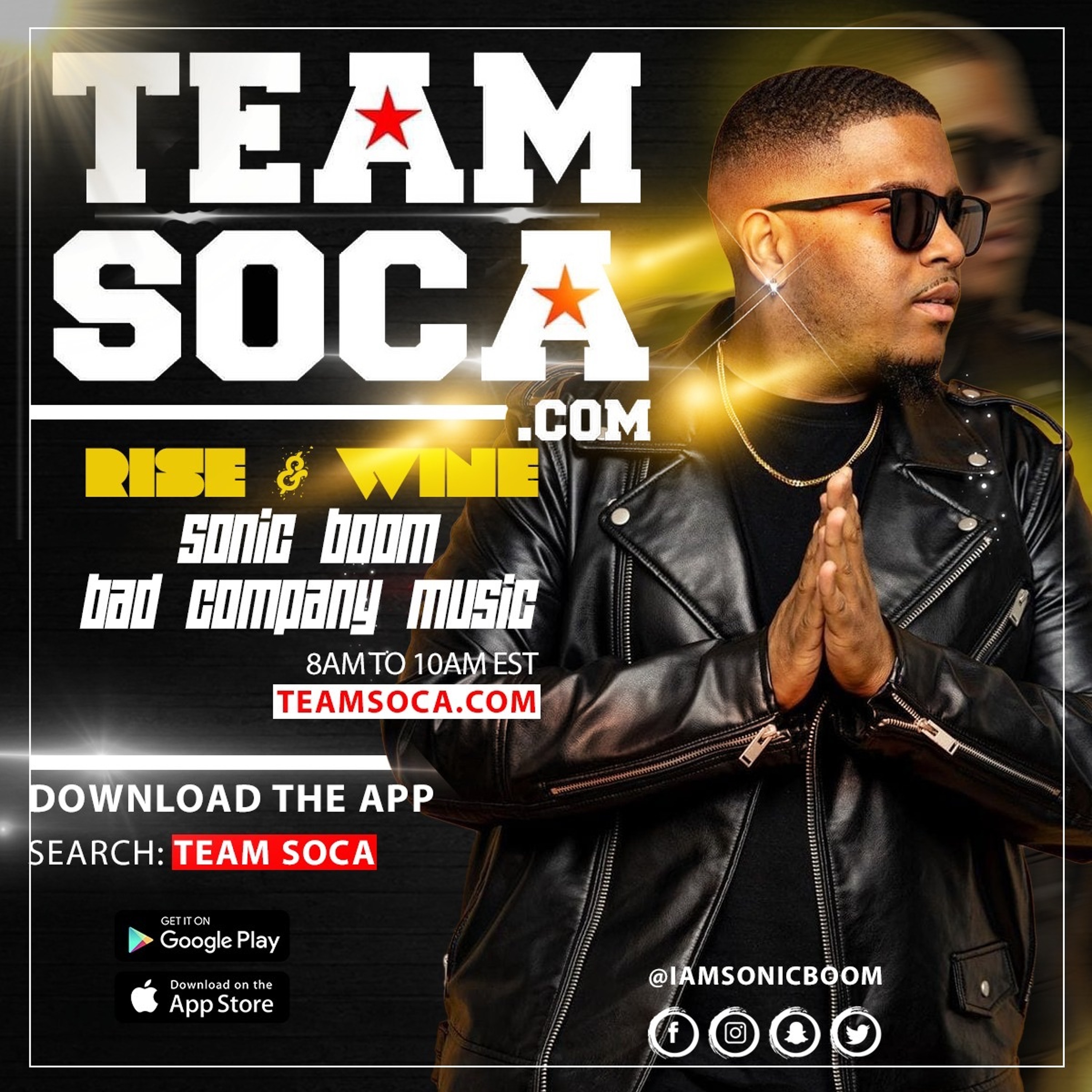 I AM SONICBOOM | THE SOCA MIXOLOGIST