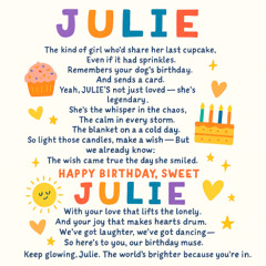 Julie's Got That Glow - Boy Band