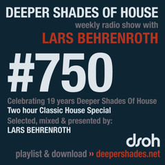DSOH #750 Deeper Shades Of House - Classic House Special