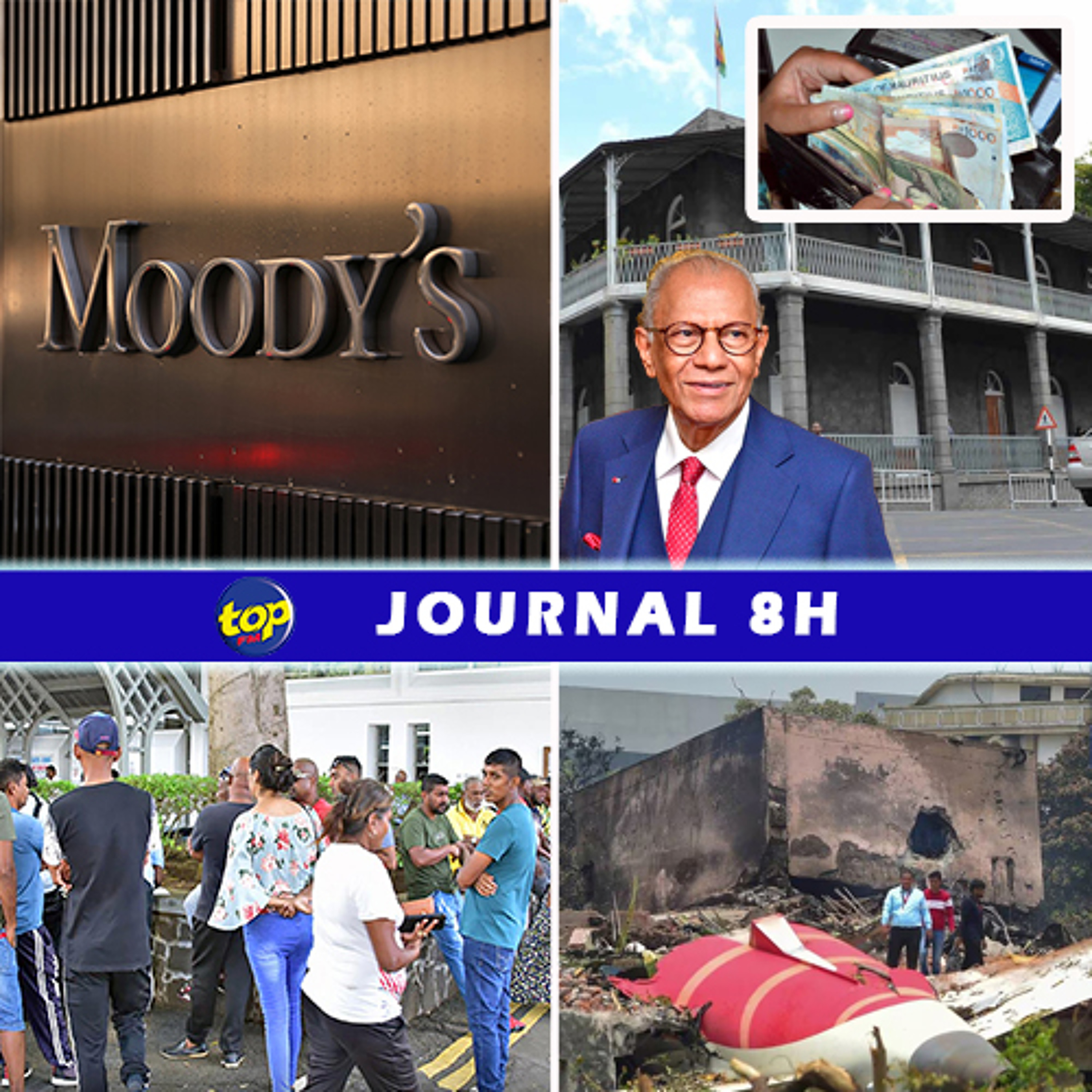 Le journal de 8H de ce lundi 16 juin 2025