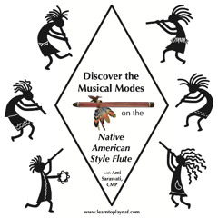 B Ionian Diamond on the Native American Style Flute