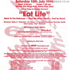 DJ Phantasy - Live @ Reincarnation 'Set 6' - 10th July 1993 - Side A