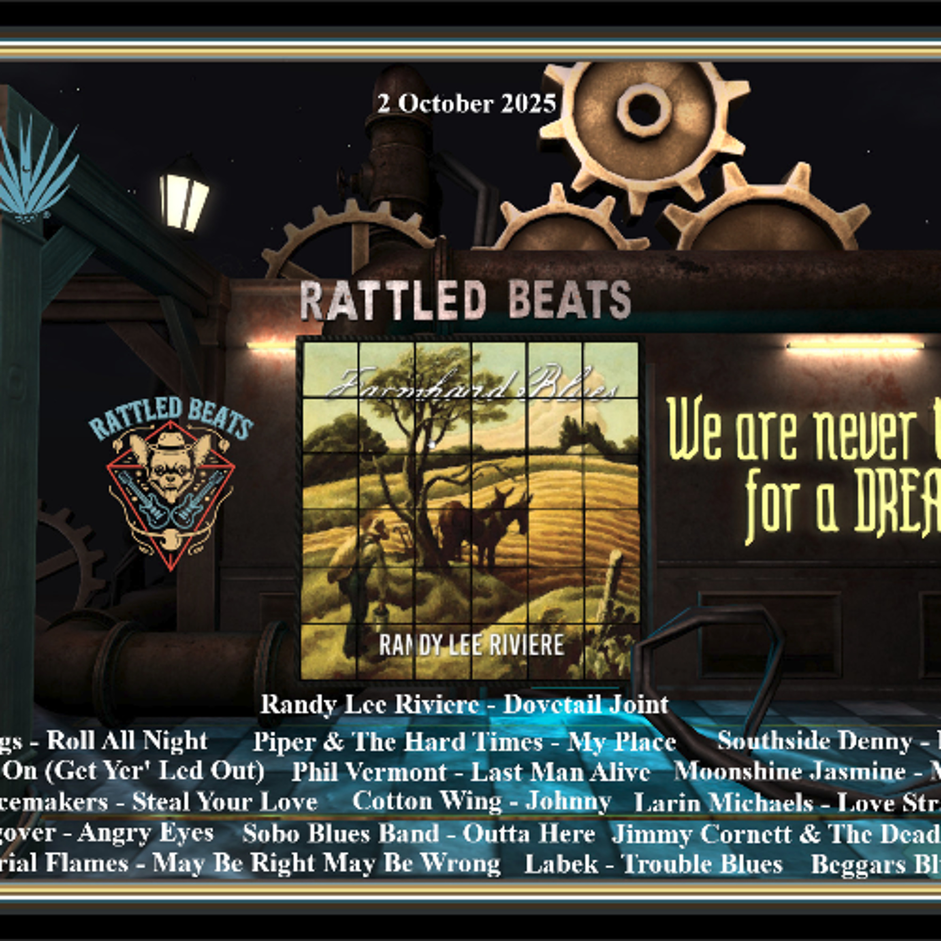 Rattled Beats 10-02-25 episode artwork