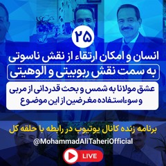انسان و امکان ارتقا از نقش ناسوتی به سمت نقش ربوبیتی و الوهیتی- عشق مولانا به شمس