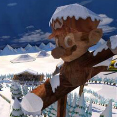 Wii DK Snowboard Cross