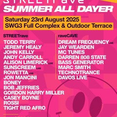 Sr Summer all dayer Aug25 @ SWG3