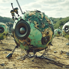 Skiing in Blue Jeans (AI Abomination Series)