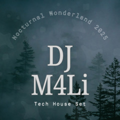 DJ M4Li - Discovery Project: Nocturnal Wonderland 2025 - Tech House Set