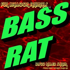 BASS RAT vs Fun Balloon Animals - Disco Killer Shark Strobe Lights off Amity Island Mix
