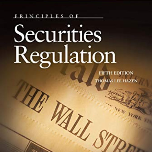 free EBOOK 💑 Principles of Securities Regulation (Concise Hornbook Series) by  Thoma