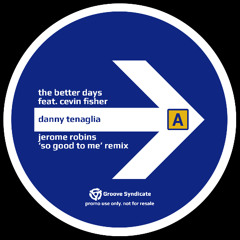 Danny Tenaglia feat. Cevin Fisher - The Better Days (Jerome Robins 'So Good To Me' Remix)