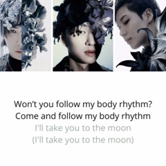 shinee body rhythm OT5 ver. (cred: Suncloud Mashups)