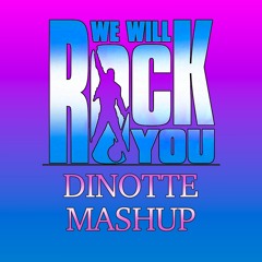 We Will Rock You & Back In Black (Dinotte Pitched Copyright Mashup)