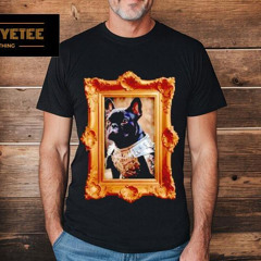 Framed Armored Black French Bulldog Shirt