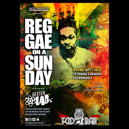 DJ GOLDFINGA LIVE @ FOO BAR "REGGAE ON A SUNDAY"!