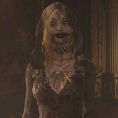 в луже крови.