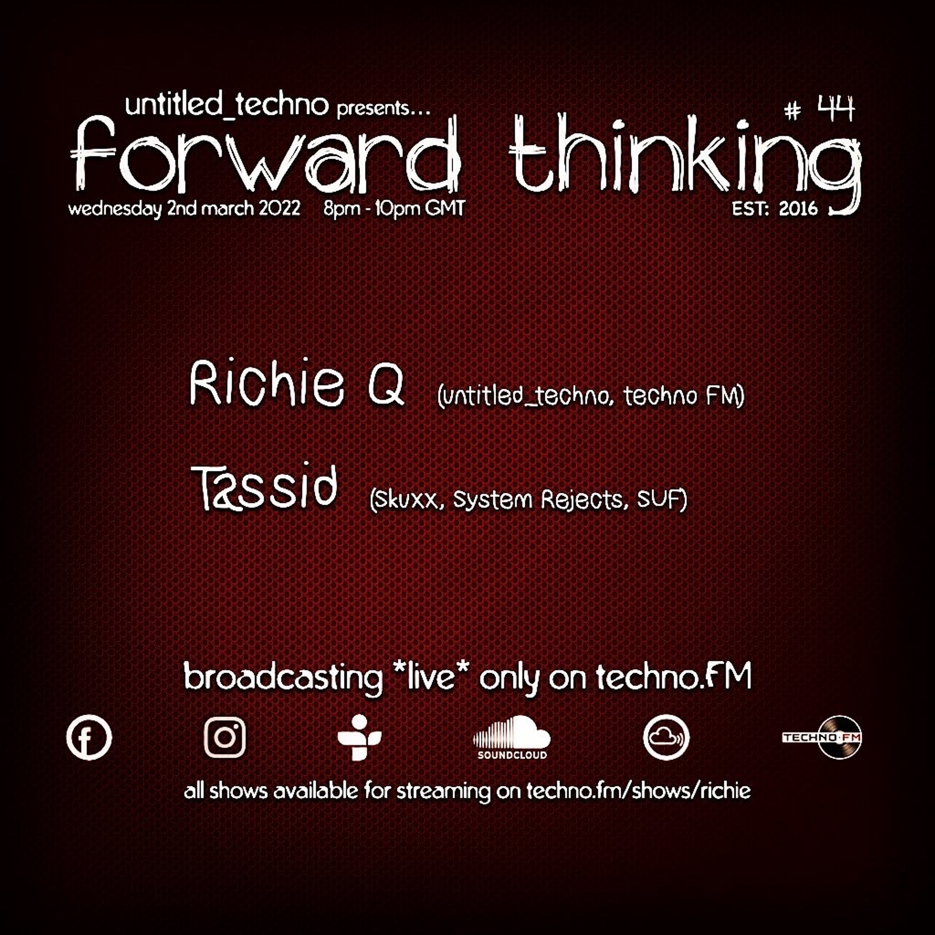 Richie Q (untitled_techno *Live* on techno.FM)