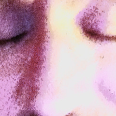 closed eyes.