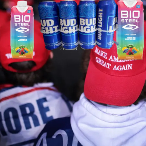 MAGA needs to Bud Light BioSteel Rainbow Twist