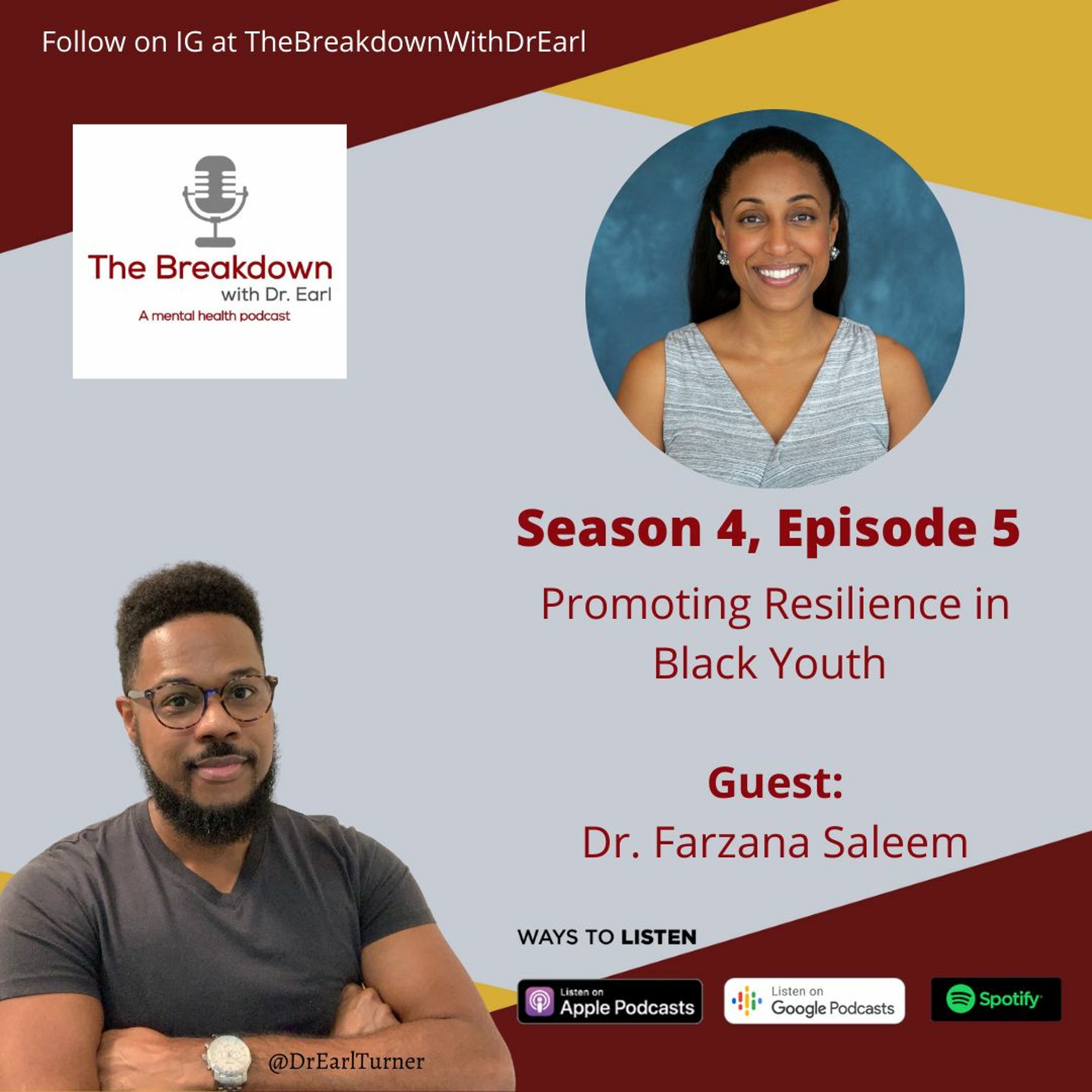S4 E5 - Promoting Resilience in Black Youth with Dr. Farzana Saleem episode artwork
