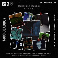 TeamSESH NTS 28th October 2021: 3 Year Anniversary