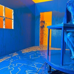 Blue Room Meditation by SuzE Q