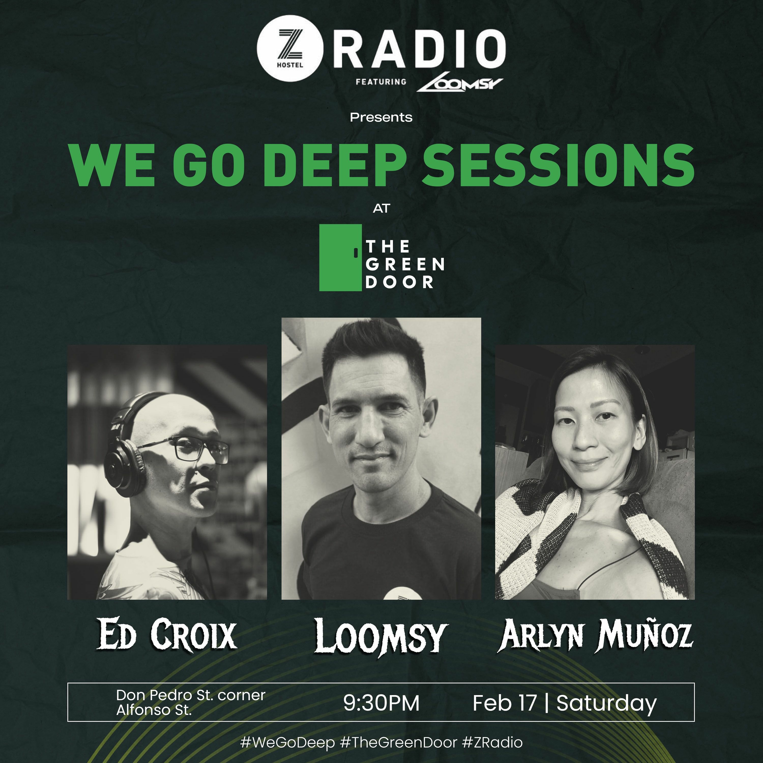 263. Z RADIO With LOOMSY - RECORDED LIVE AT THE GREEN DOOR episode artwork
