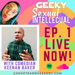 Comedian Keenan Baker in the Building