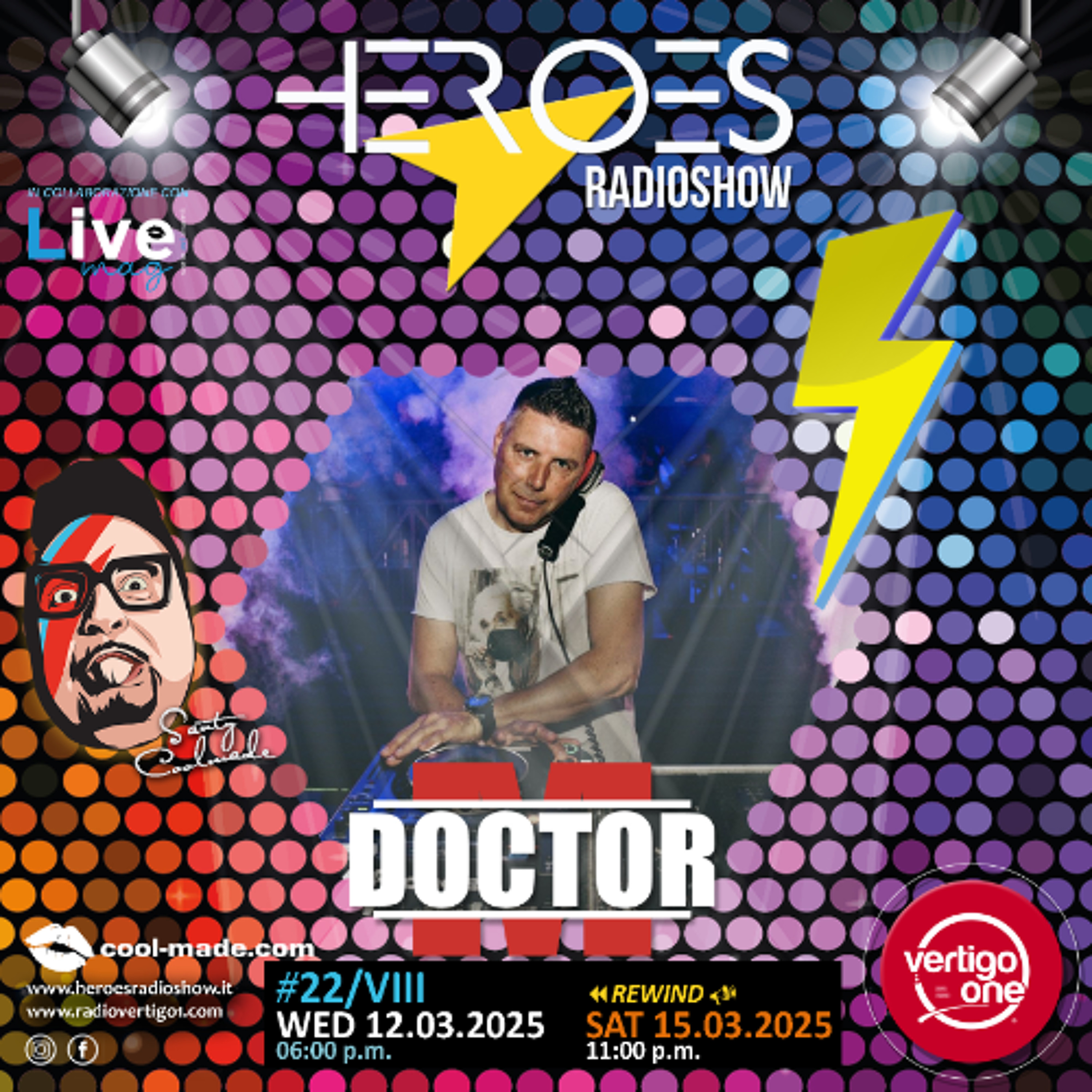 22/2024-25> HEROES RadioShow - Special Guest DOCTOR_M episode artwork