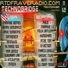 E-viction Live@NewYork Technobridge Europe v USA Techno Battle On Rtdfraveradio