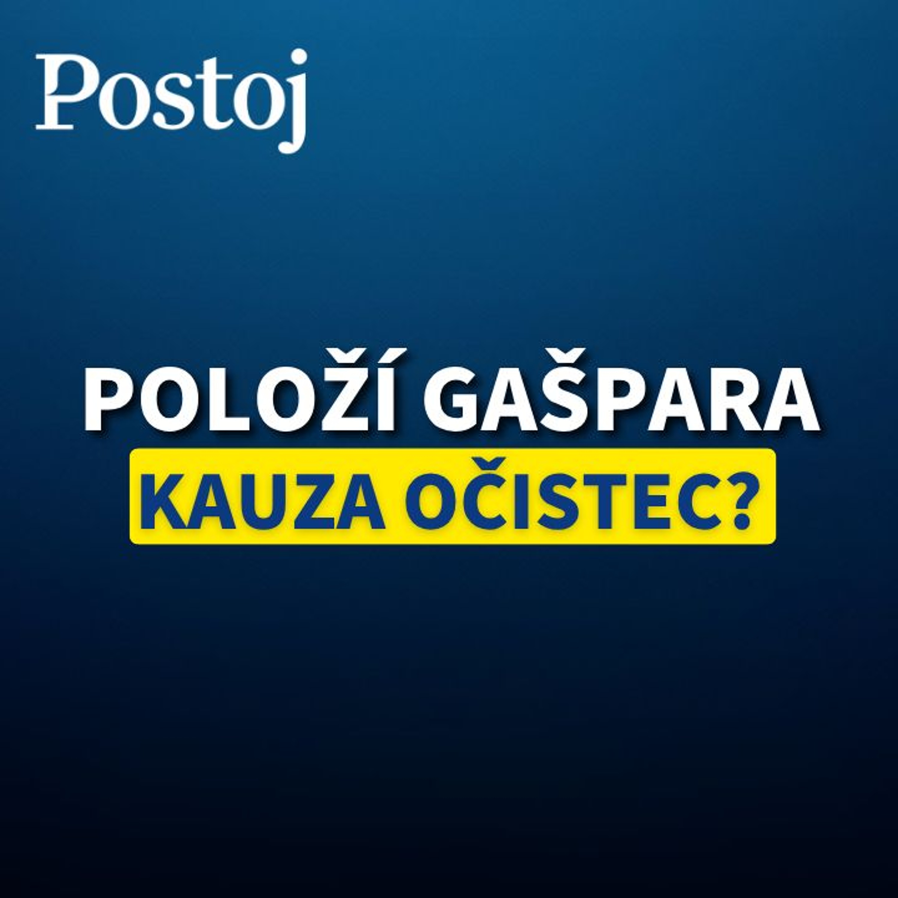 Gašparovi Očistec neublíži. Hrá sa na obeť politického procesu a voliči Smeru mu veria episode artwork