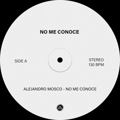 No Me Conoce (Original Mix)