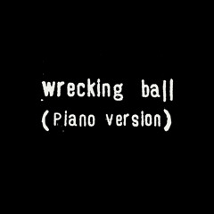 Wrecking Ball (Arr. Stephan Moccio for Piano)