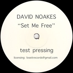 David Noakes - Set Me Free Original Club Mix FREE DIRECT DOWNLOAD
