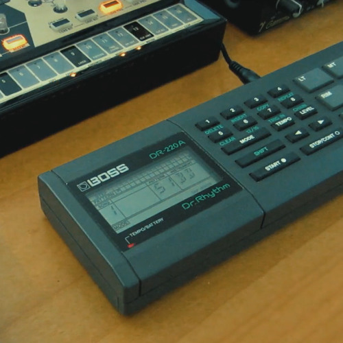 ELECTRO FUNK JAM with BOSS DR 220A and KORG VOLCA DRUM processed through VISCOUNT GAMMAVERB