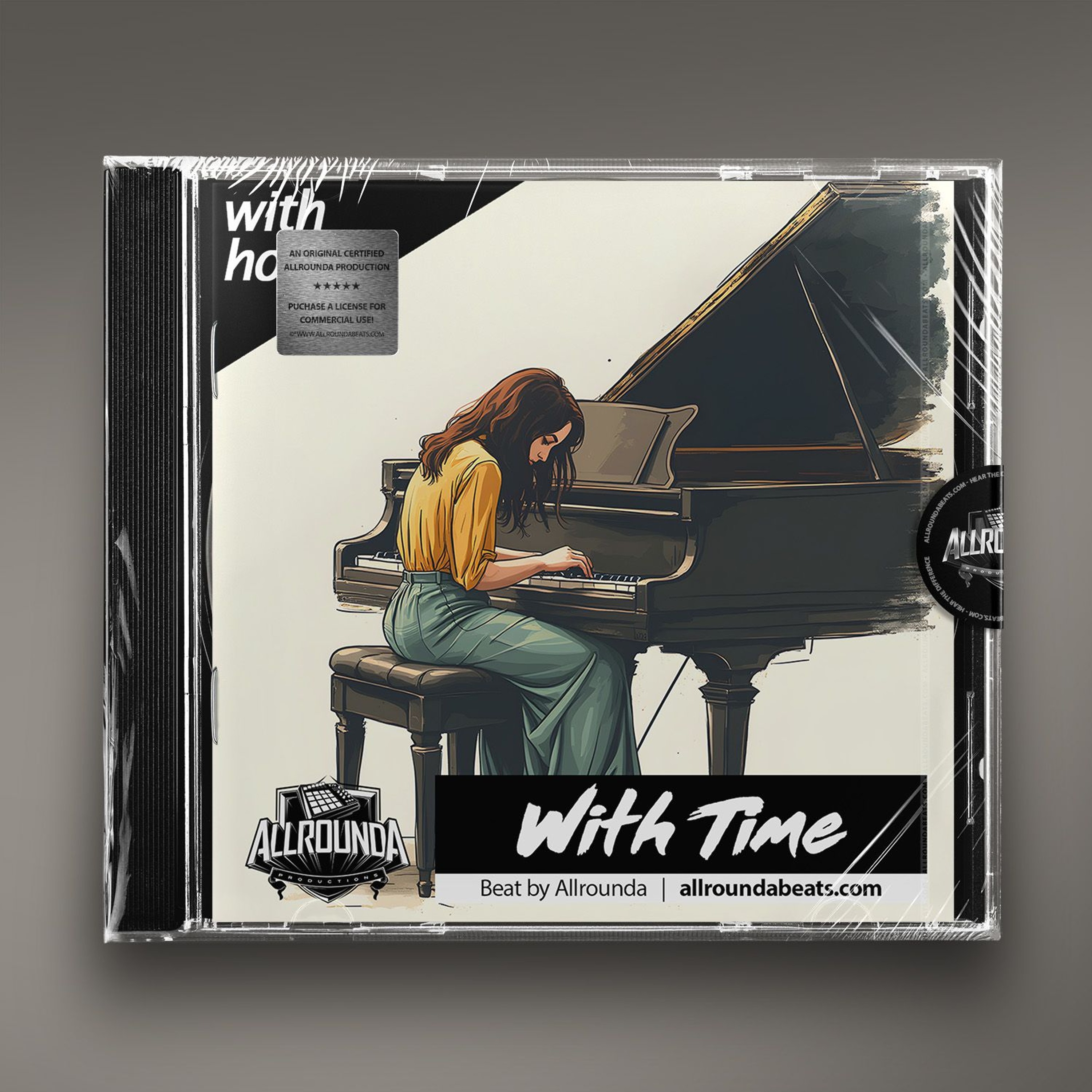 "With Time" (With Hook) ~ Sad Emotional Piano Beat episode artwork