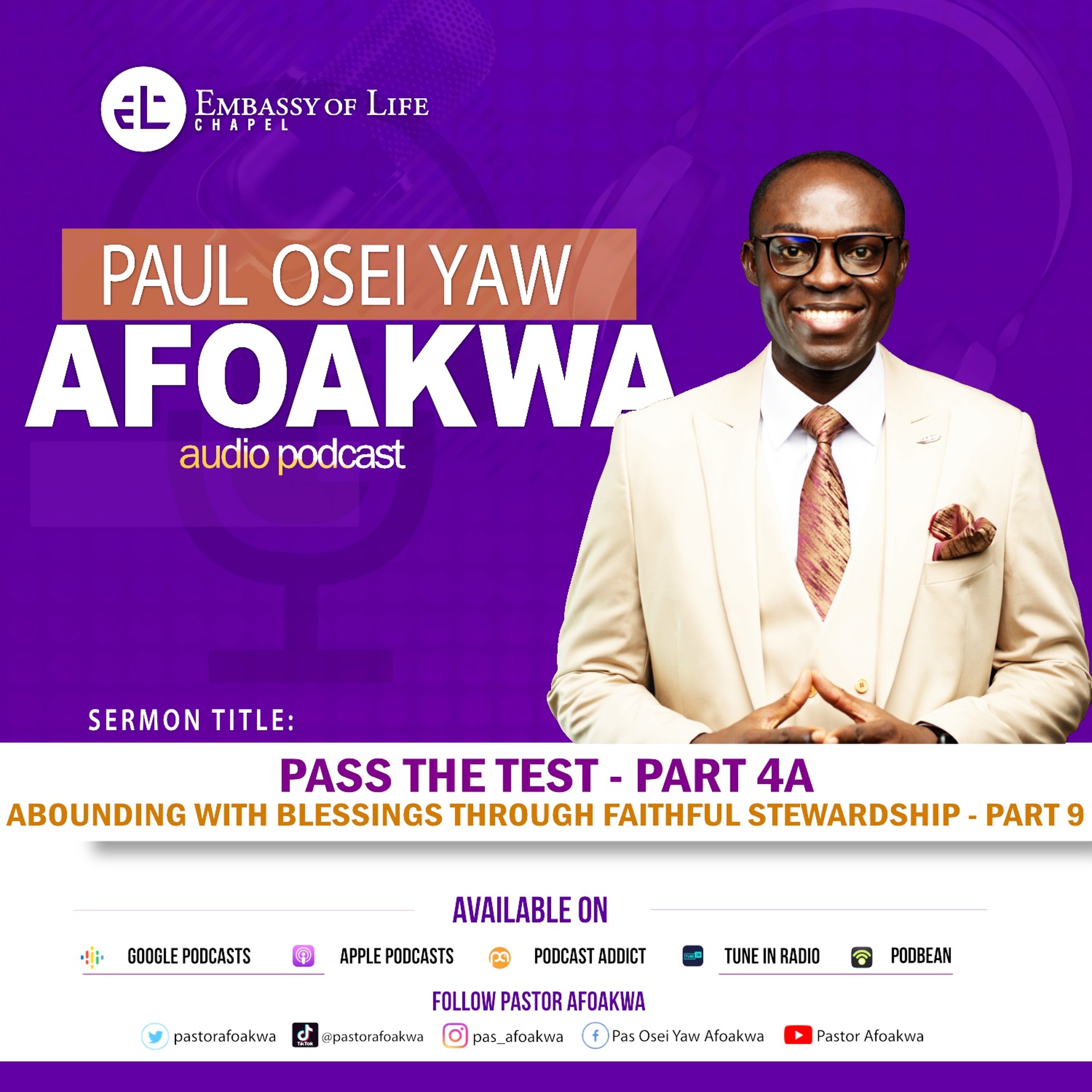 Pass The Test - Part 4A (Abounding With Blessings Through Faithful Stewardship - Part 9) episode artwork