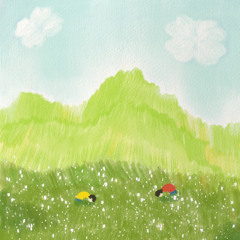 네잎클로버를 찾아