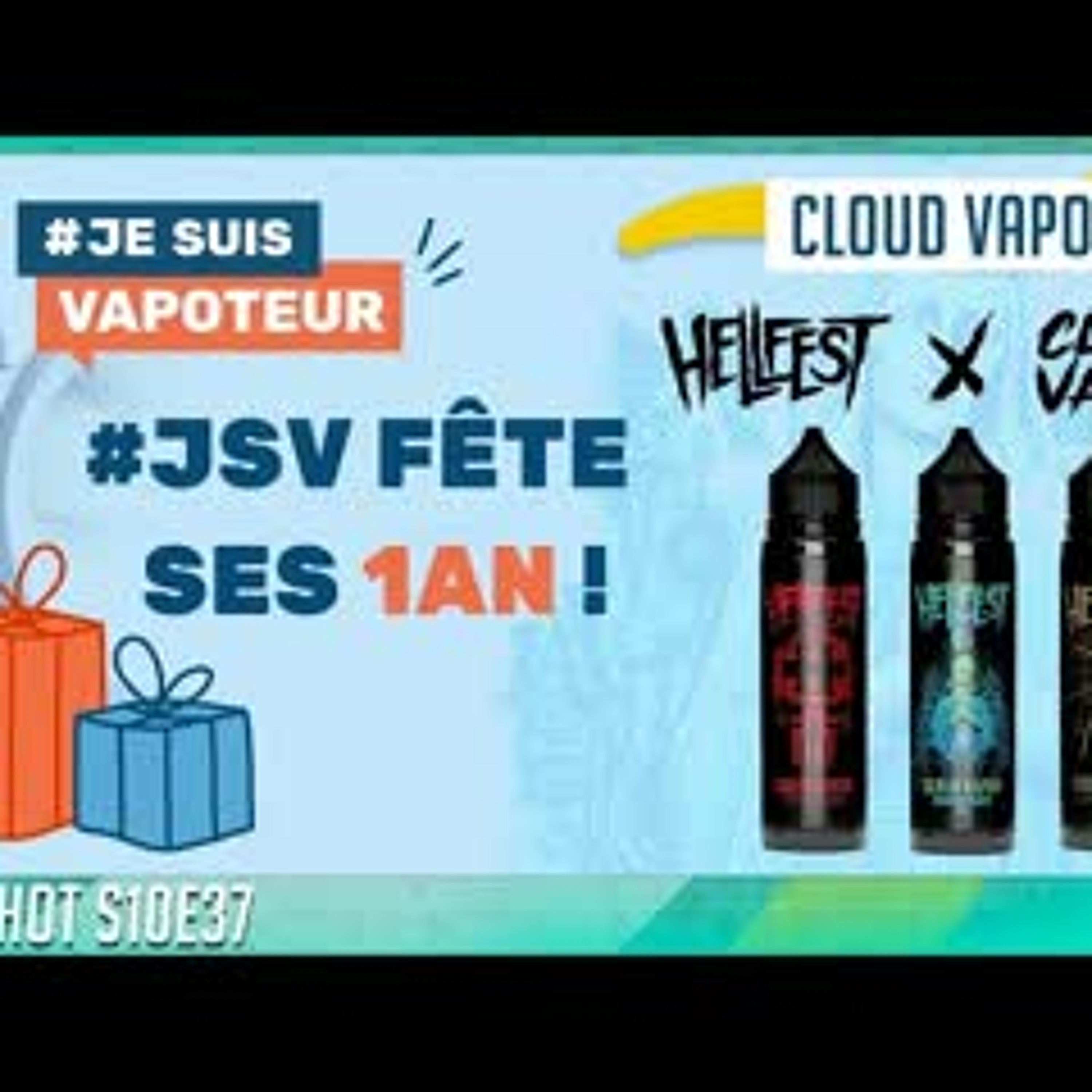 Je Suis Vapoteur souffle sa première bougie ! Hellfest par Cloud Vapor en revue -  OneshotS10e37 episode artwork