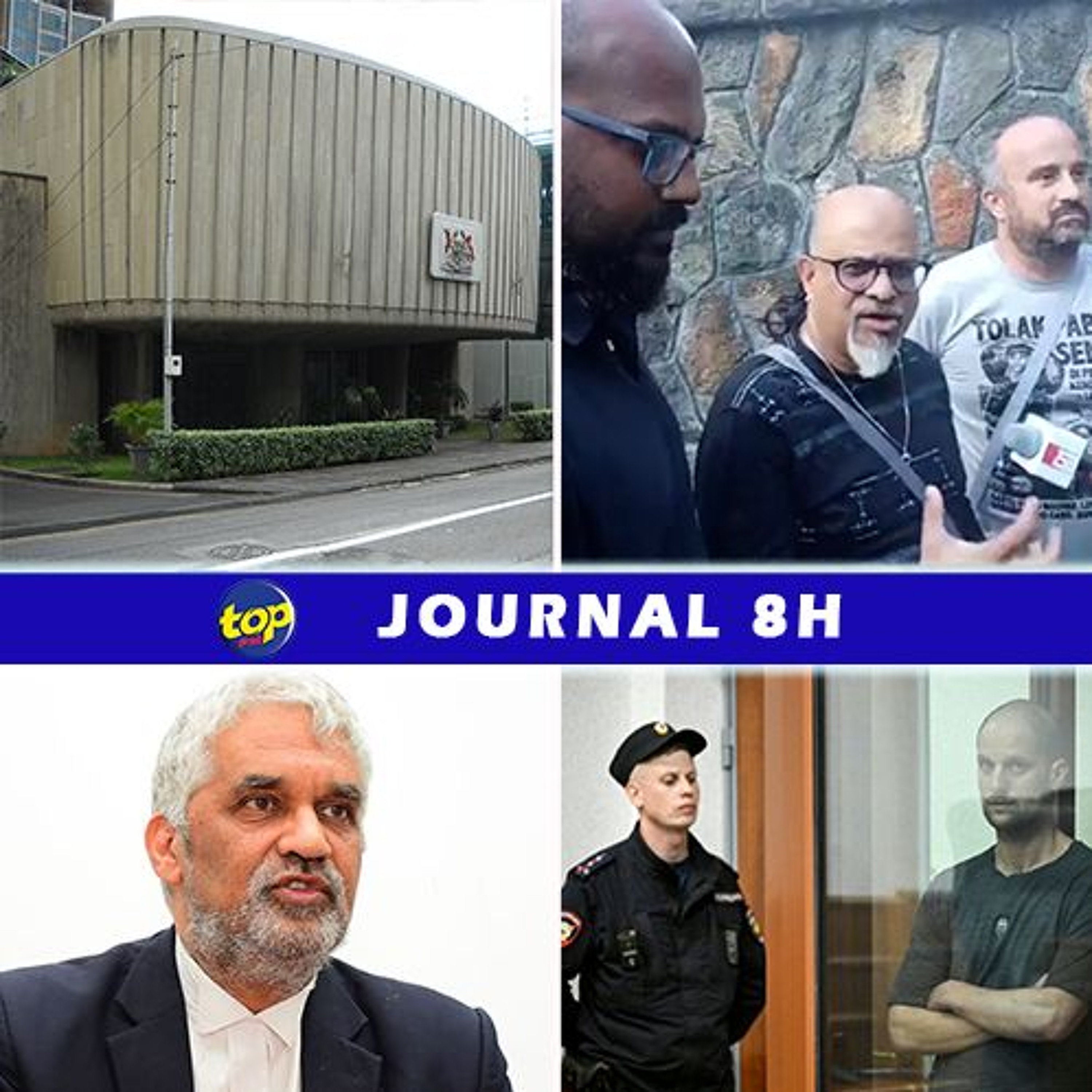 📻Le journal de 8H de ce vendredi 2 août  2024