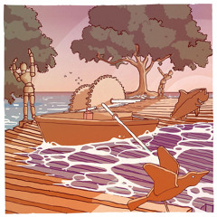 sunset river
