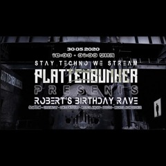 PUCCIIO @ Plattenbunker - Robert's Birthday Rave 30.05.20