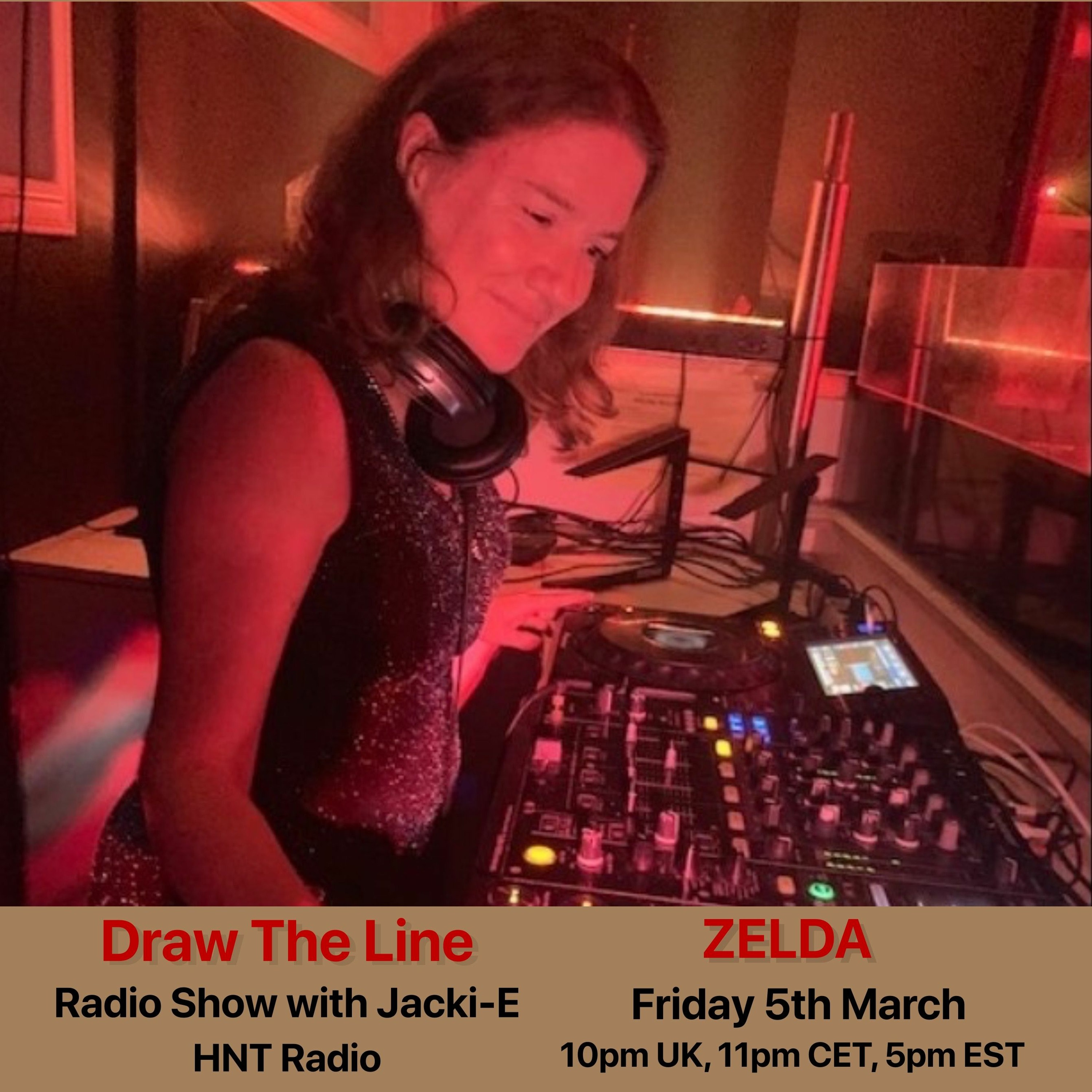 #142 Draw The Line Radio Show 05-03-2021 with guest mix 2nd hr by Zelda episode artwork